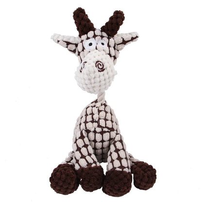 Corduroy Molar Plush Dog Toy