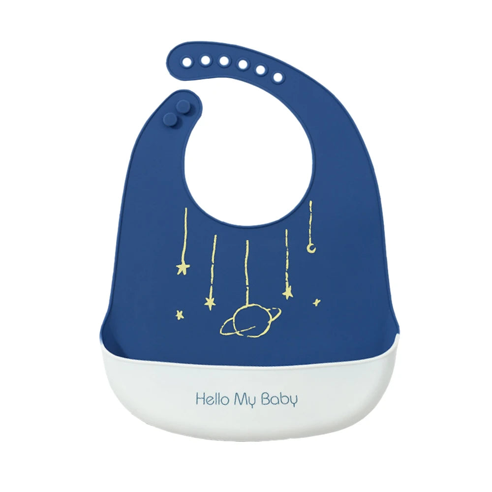Crocodile Silicone Baby Bib