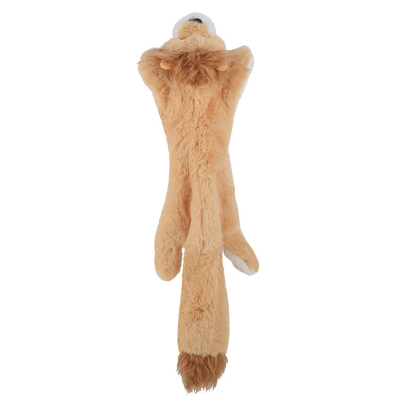 Interactive Plush Dinosaur Dog Toy