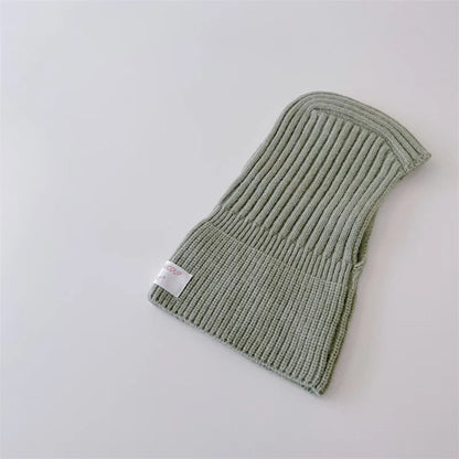 Baby Knitted Hooded Scarf