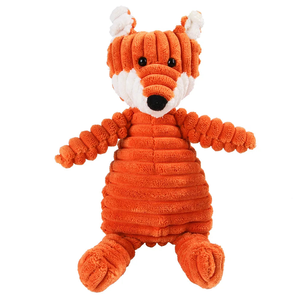 Corduroy Molar Plush Dog Toy