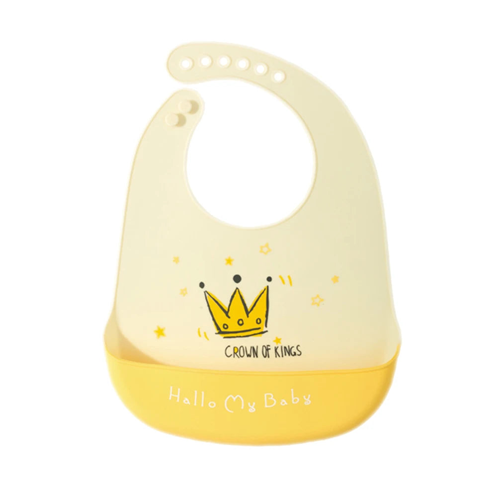 Crocodile Silicone Baby Bib
