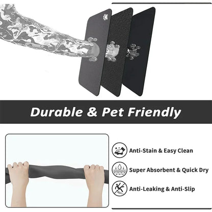 Absorbent Pet Feeding Mat