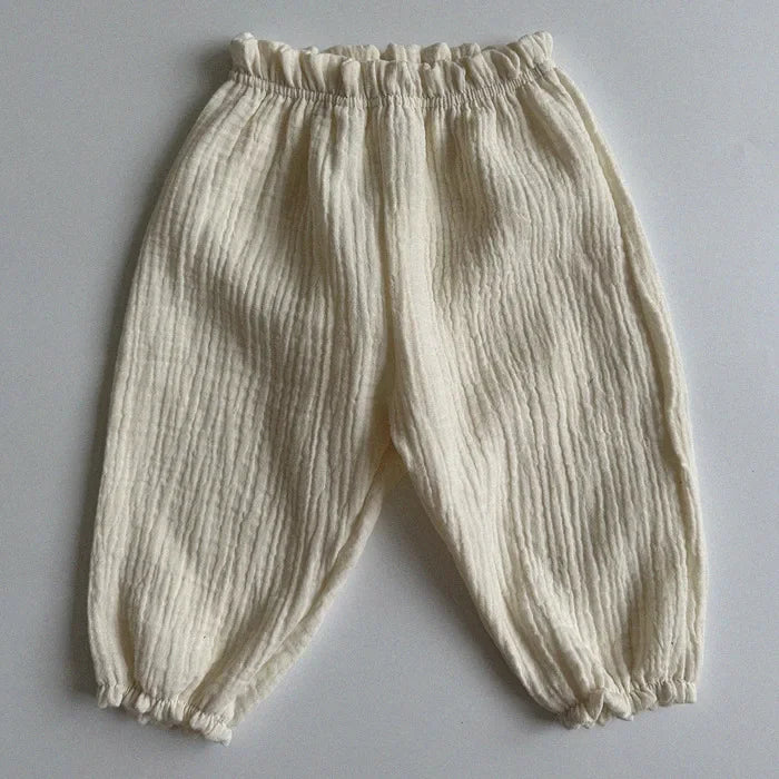 Baby Girls Printed Casual Pants