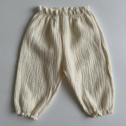 Baby Girls Printed Casual Pants