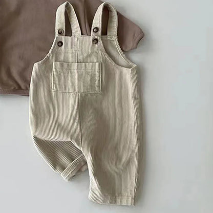 Baby Corduroy Suspender Set