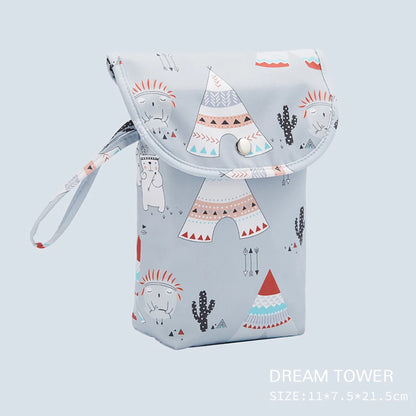 Reusable Wet/Dry Diaper Bag