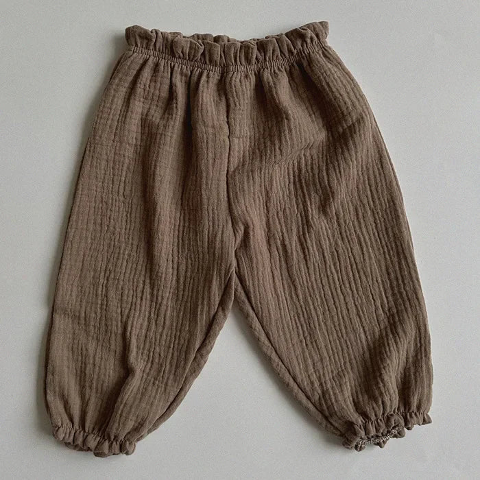 Baby Girls Printed Casual Pants