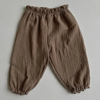 Baby Girls Printed Casual Pants