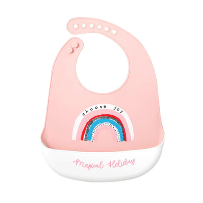 Crocodile Silicone Baby Bib