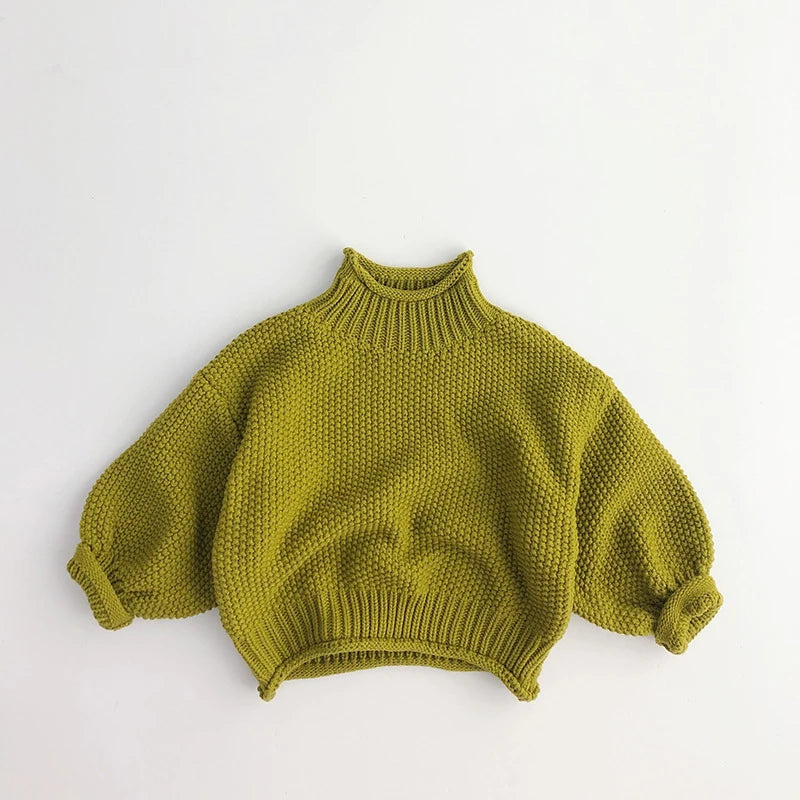 Kids Korean-Style Knit Sweater