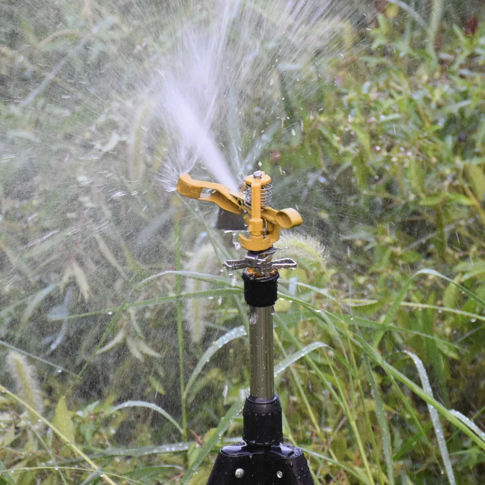 360 Deg Rotating Jet Sprinkler Metal Tripod Bracket