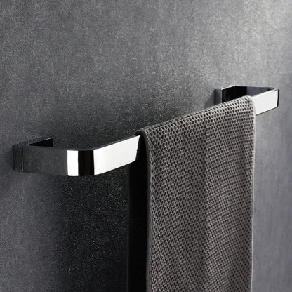 Luxury Chrome Single Towel Bar 30-50cm