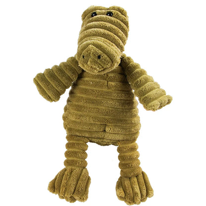 Corduroy Molar Plush Dog Toy