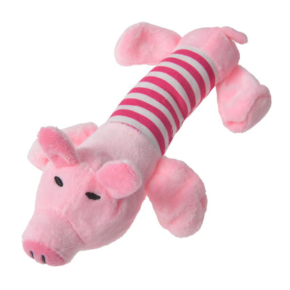 Interactive Plush Dinosaur Dog Toy