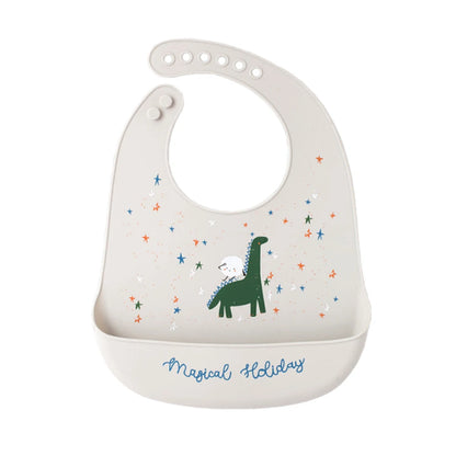 Crocodile Silicone Baby Bib