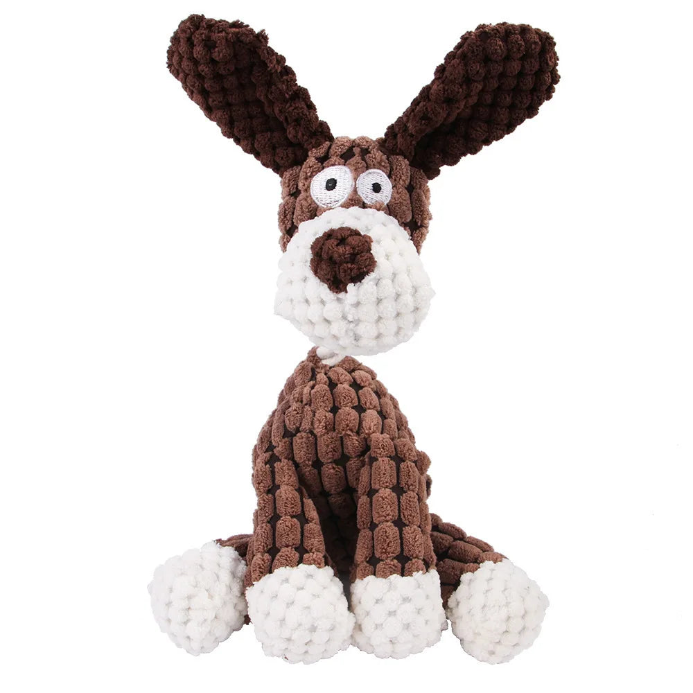 Corduroy Molar Plush Dog Toy