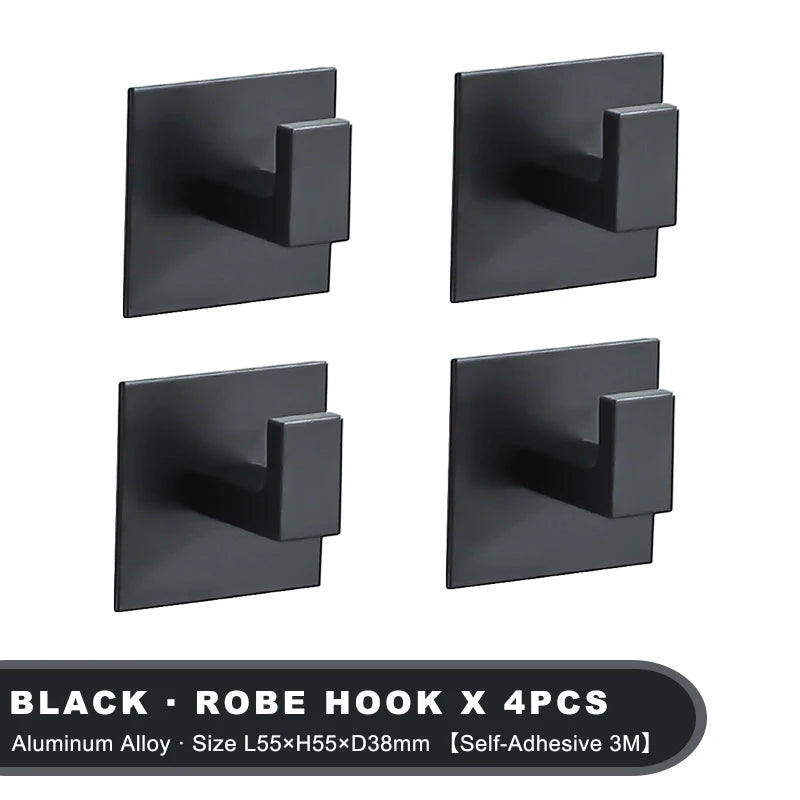 Strong Adhesive Wall Hooks Multi-Pack