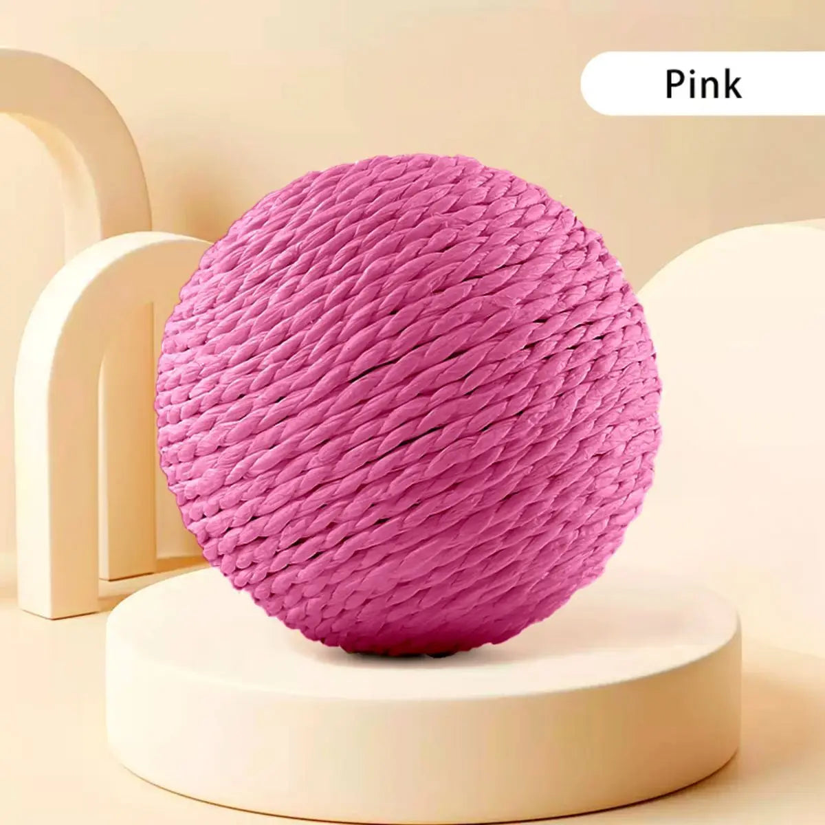 Sisal Cat Scratching Ball Toy