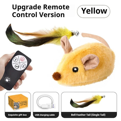 Electronic Moving Mouse Cat Toy