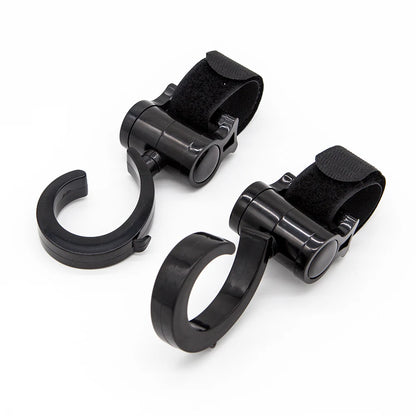 360 Rotating Stroller Hooks - 2 Pack