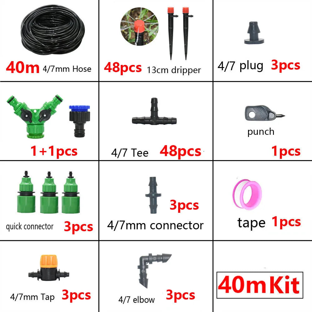 Automatic Drip Irrigation & Watering Kit