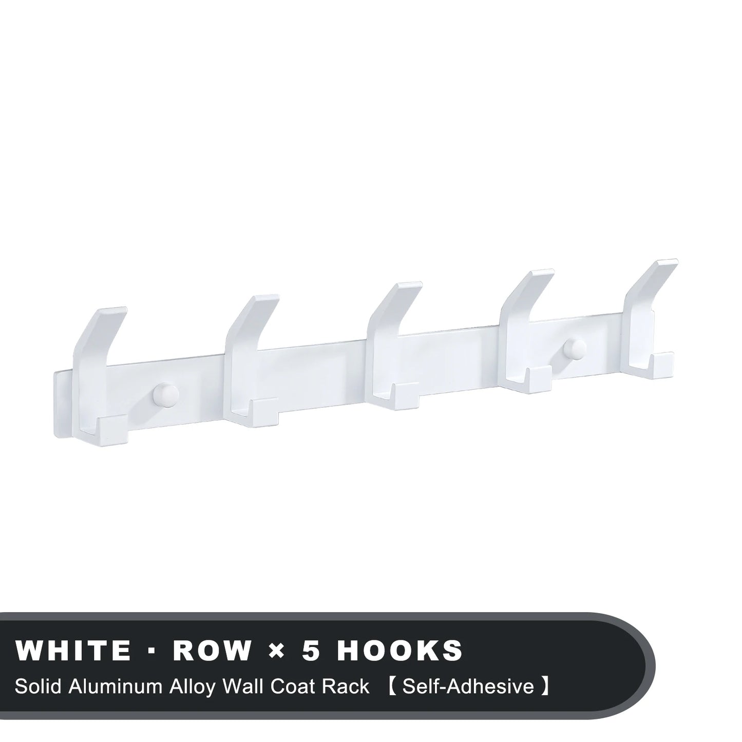 Self-Adhesive Wall Hooks Coat Rack