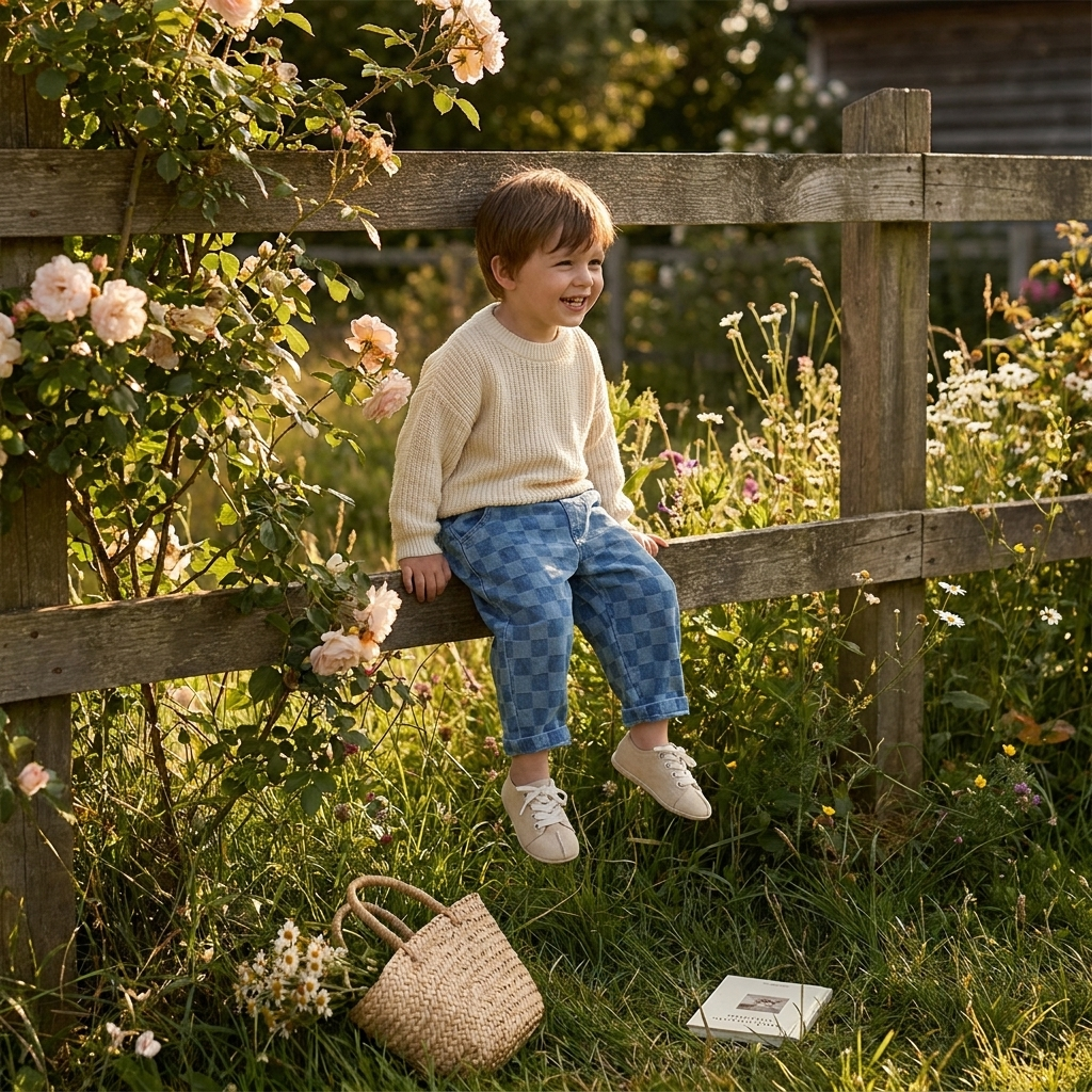 Kids Classic Denim Jeans lifestyle 2