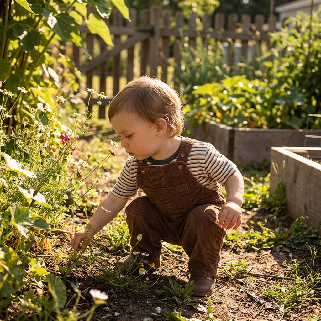 Baby Corduroy Suspender Set lifestyle 2