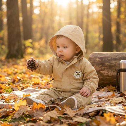 Baby Outdoor Autumn Romper Jacket lifestyle 1