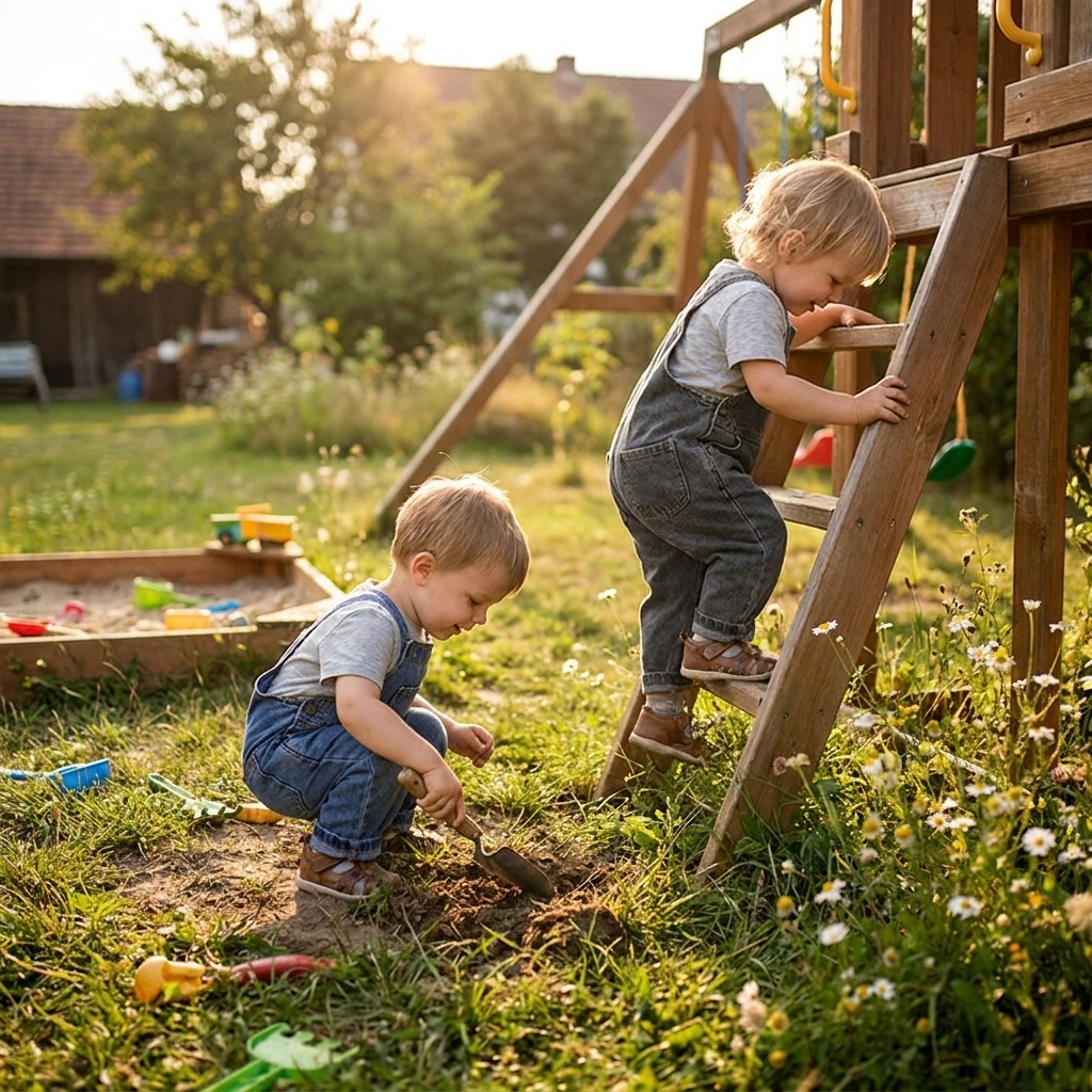 Kids Casual Overalls Jumpsuit lifestyle 1