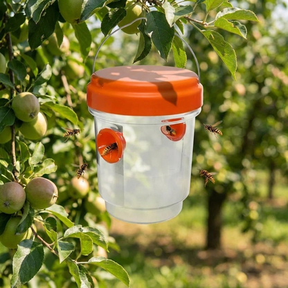 Orange Wasp Trap lifestyle