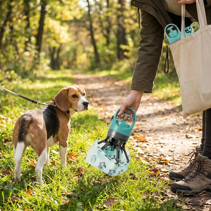 Hands-Free Dog Waste Scooper lifestyle