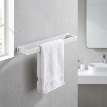 White Towel Bar 50cm lifestyle