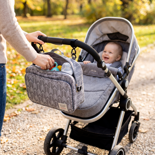 Waterproof Stroller Organiser Bag lifestyle